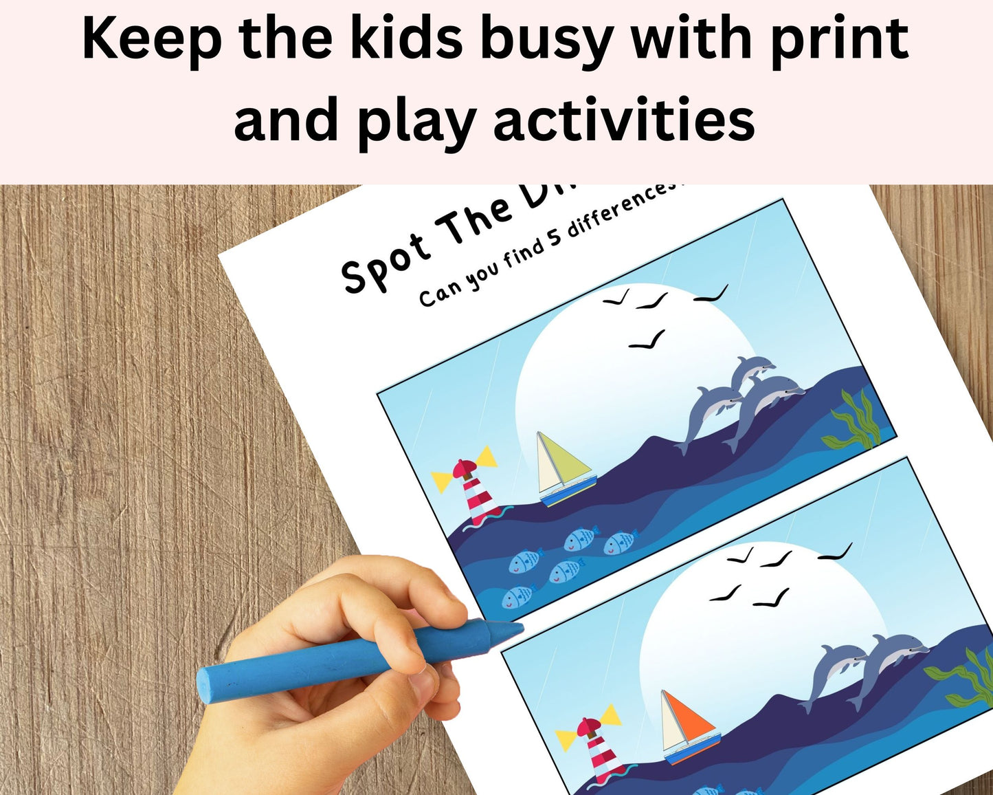 Kids Road Trip Travel Activity Pack Printable Set