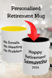 Personalized Retirement Mug