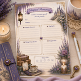 The Enchanted Adventure Journal — Printable Fairytale Travel Planner & Memory Book (Digital PDF Download)