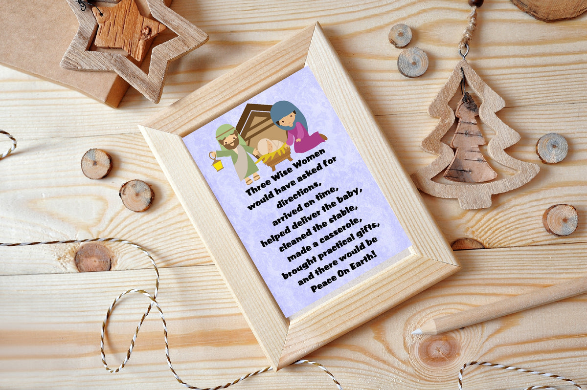 3 Wise Women Christmas Printable