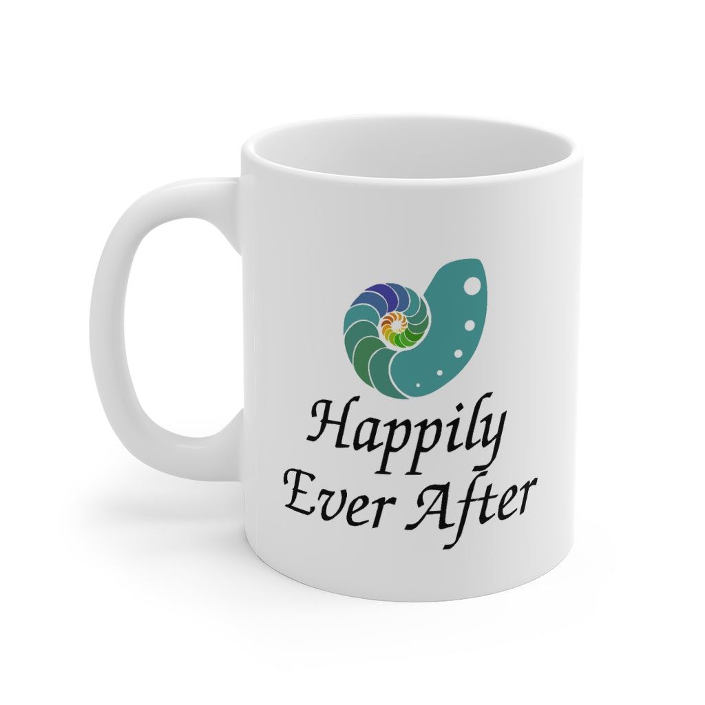 Little Mermaid and Prince Fairy Tale 11 oz Ceramic Mug