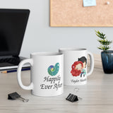 Little Mermaid and Prince Fairy Tale 11 oz Ceramic Mug