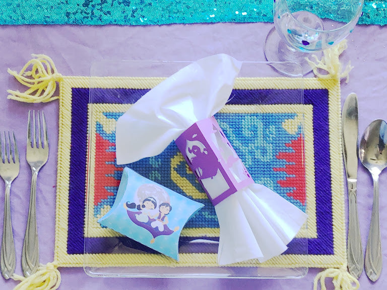 Aladdin Magic Carpet Plastic Canvas Pattern