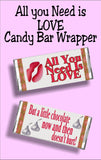 This printable candy bar wrapper is perfect for your single friends and your loved ones this Valentine's day or any time of year.