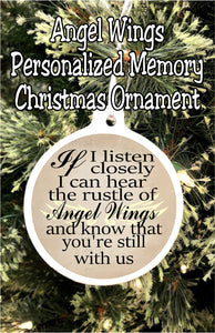 Memory Photo Personalized Christmas Ornament