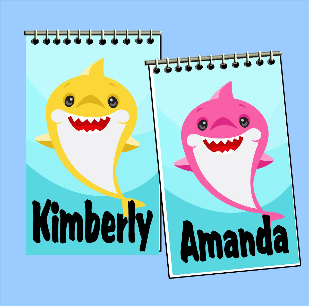Baby Shark Personalized Notebook