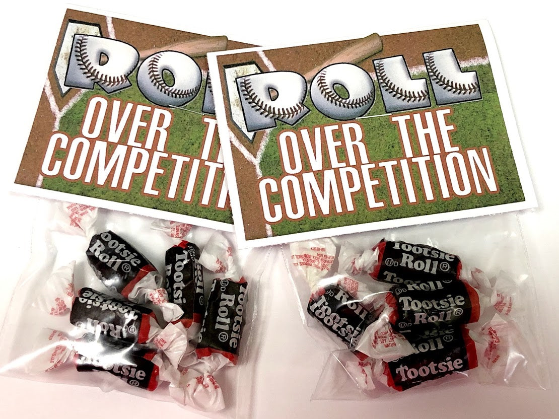 Roll Over Baseball Bag Topper Team Treat