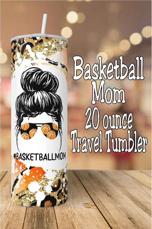 Basketball Mom 20oz Tumbler   *717