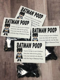 Batman Poop Bag Topper Party Printable