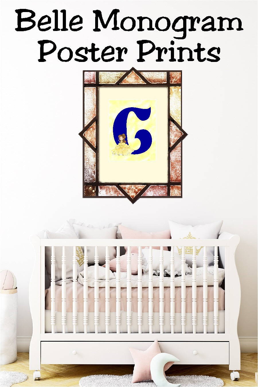 Belle Monogram Print