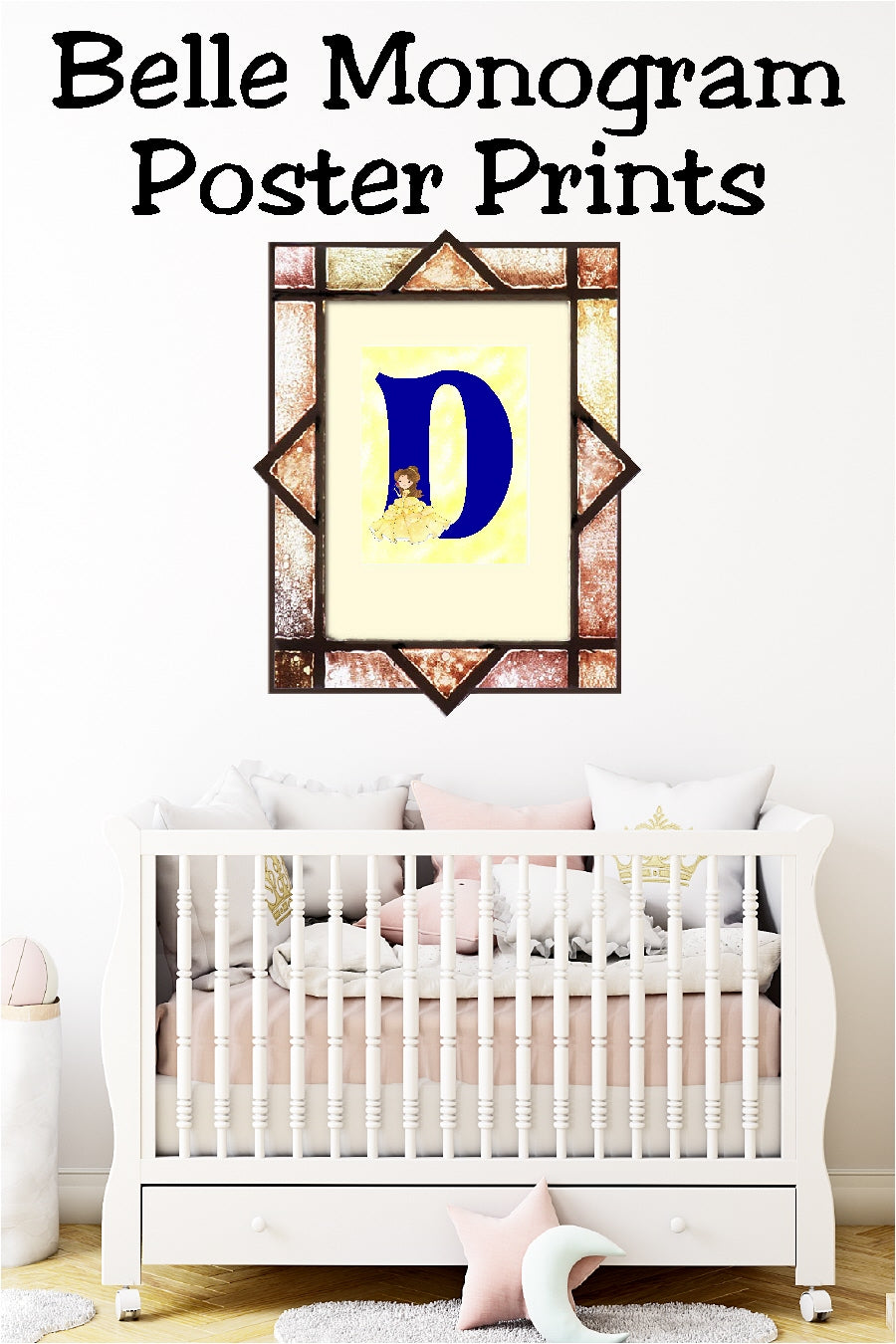 Belle Monogram Print