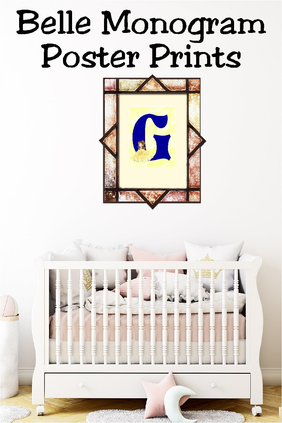 Belle Monogram Print