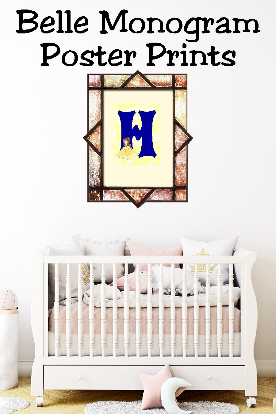 Belle Monogram Print