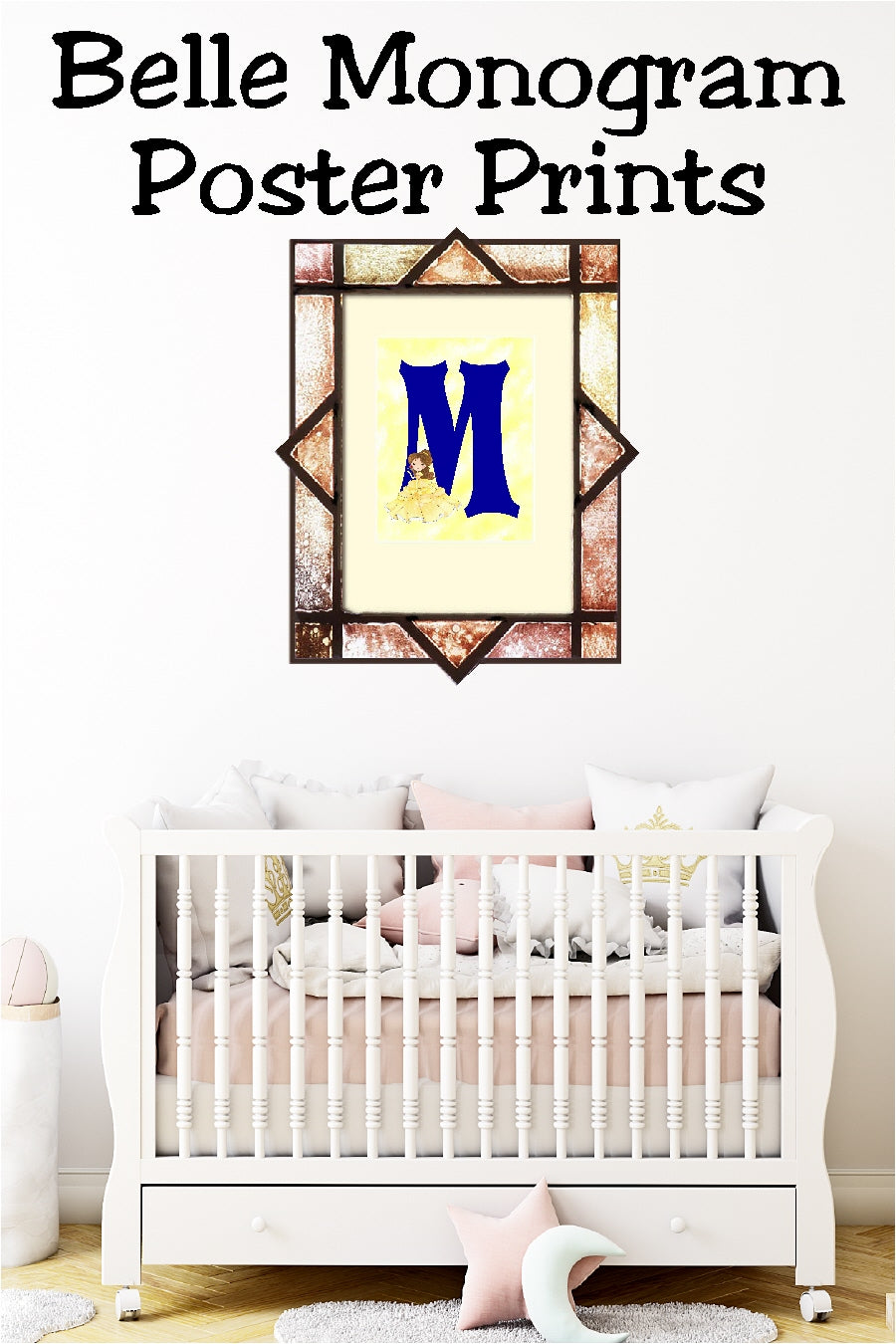 Belle Monogram Print