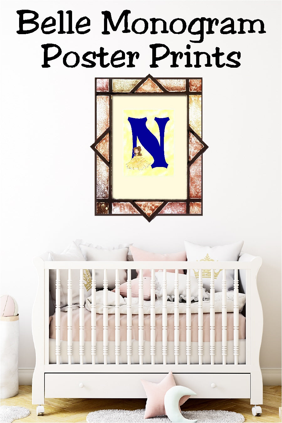 Belle Monogram Print