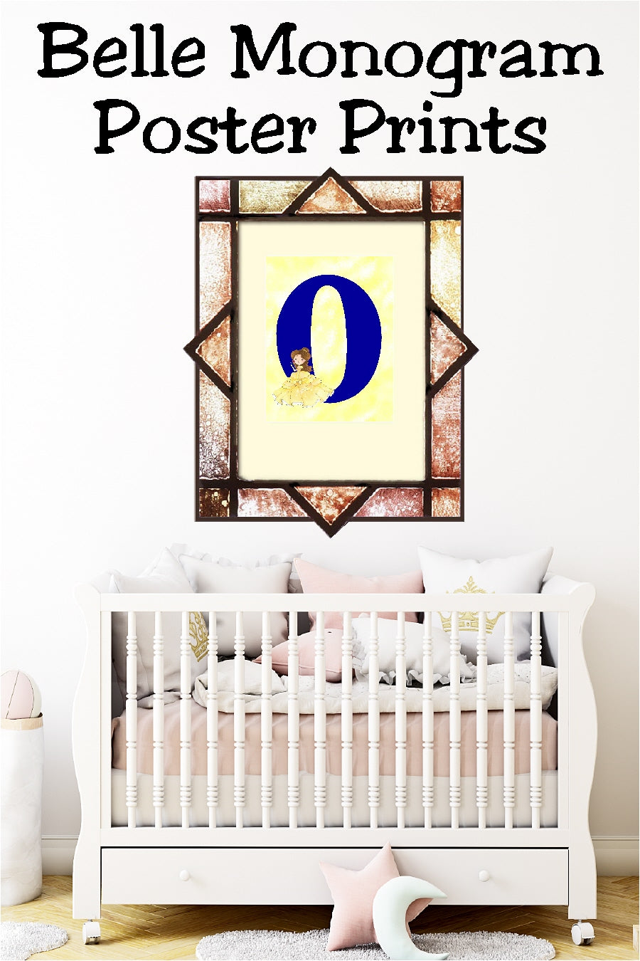 Belle Monogram Print