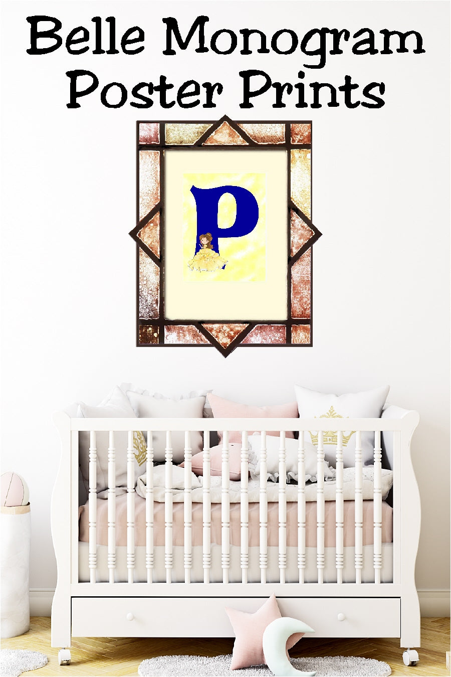 Belle Monogram Print
