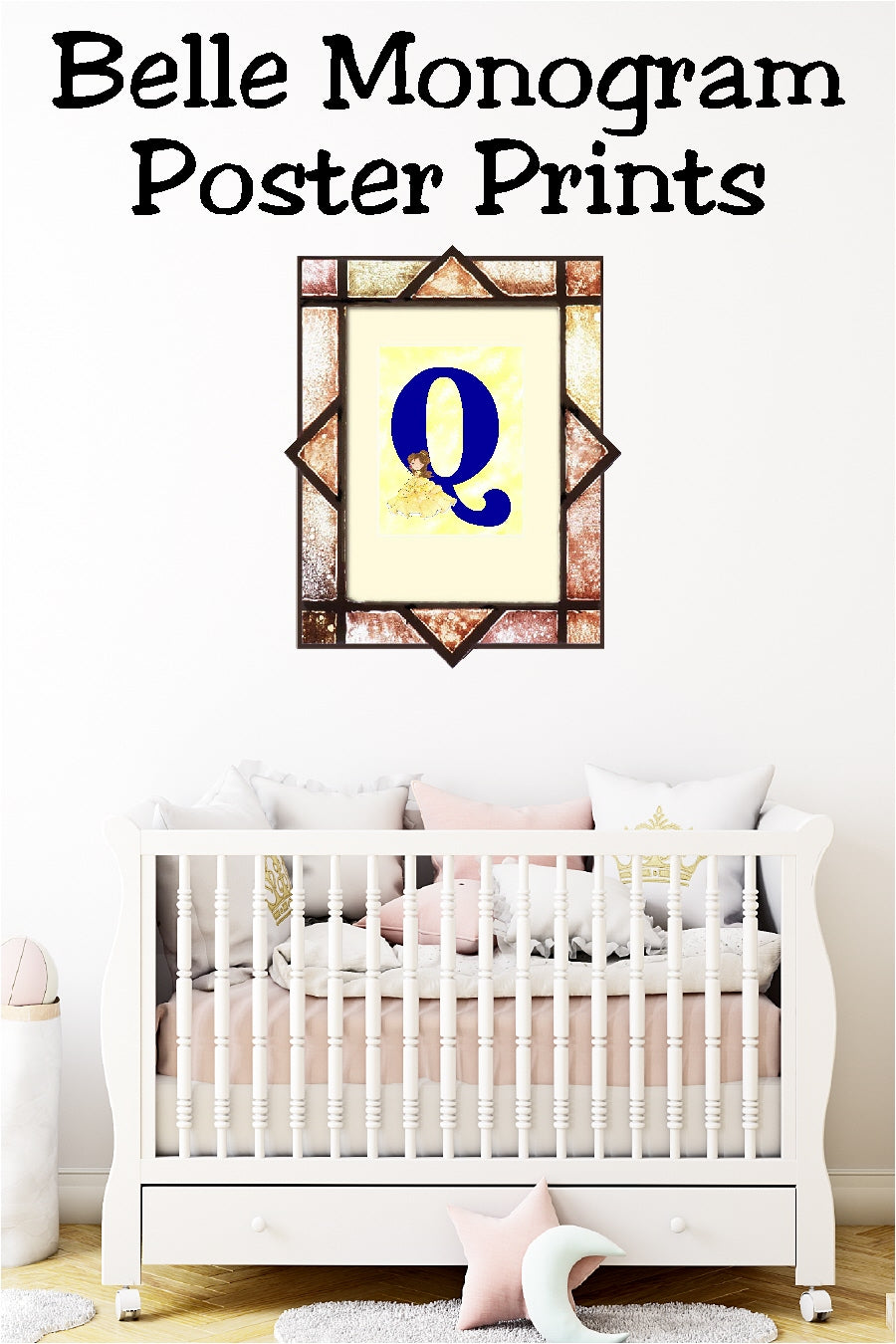 Belle Monogram Print