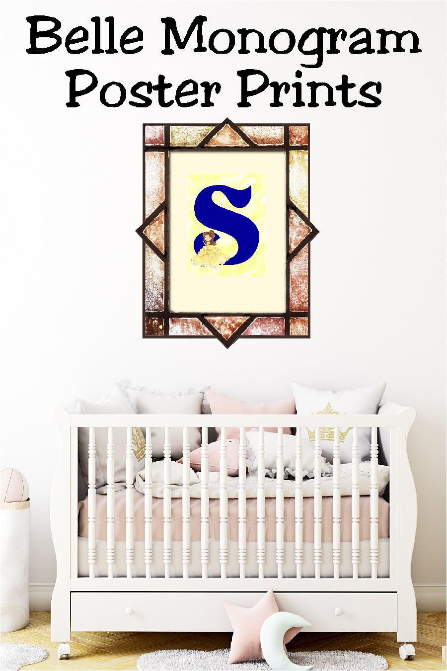 Belle Monogram Print