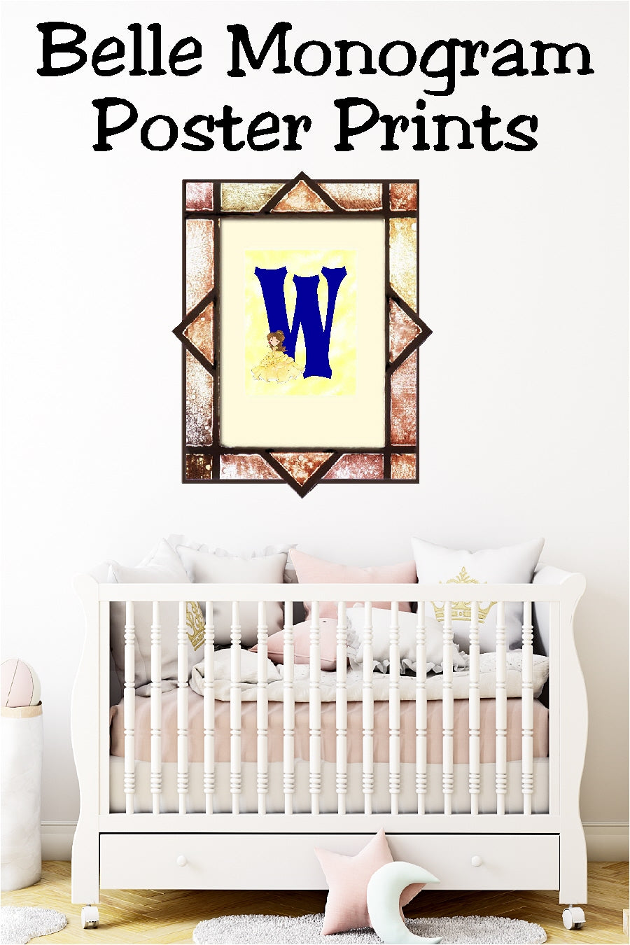 Belle Monogram Print