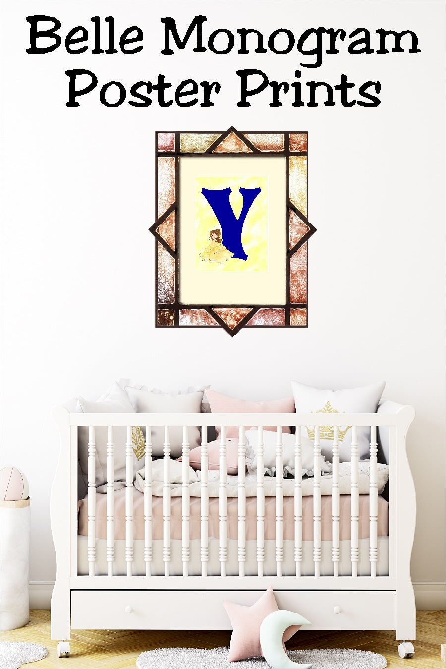 Belle Monogram Print