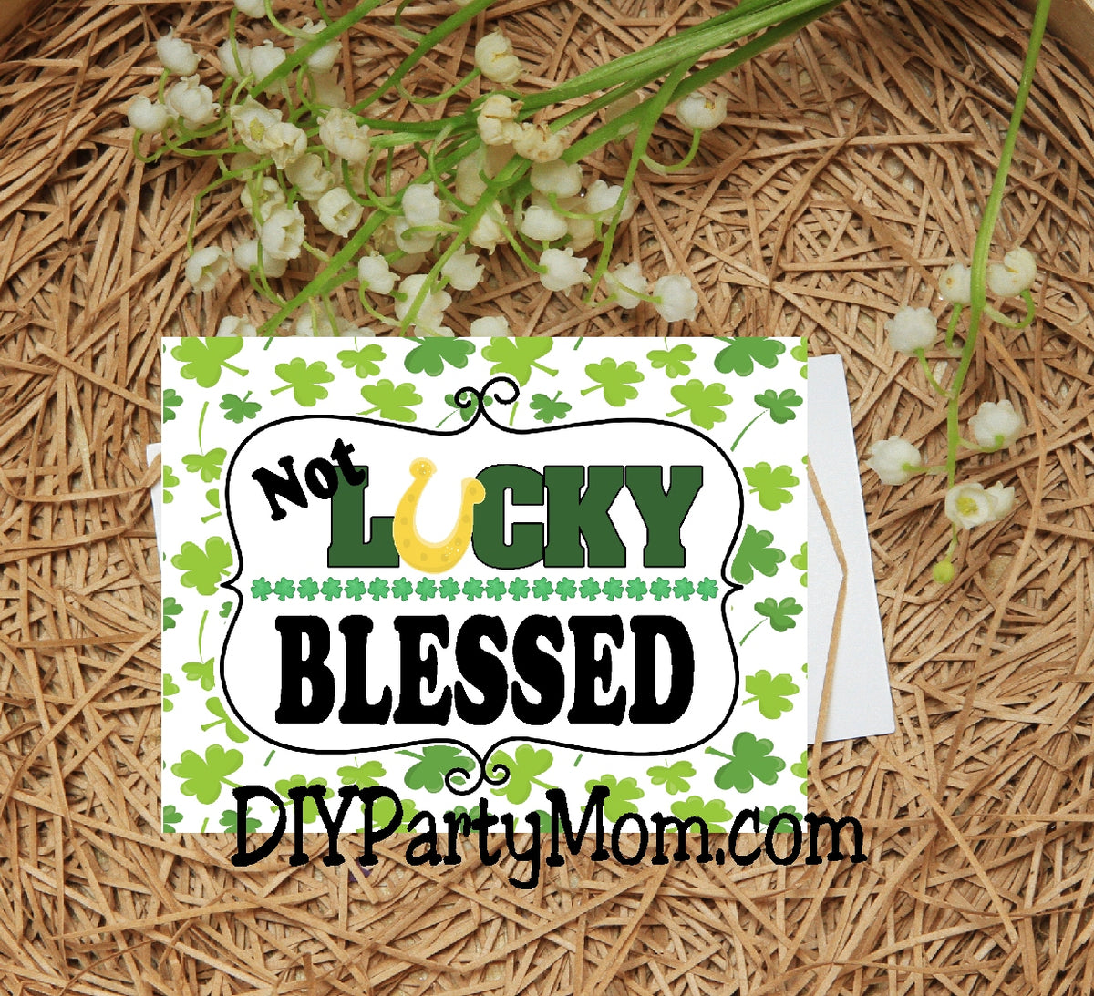 Blessed St Patrick's Day Print
