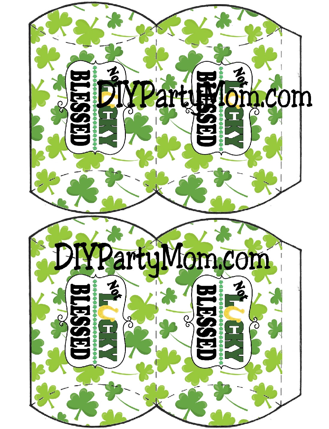 Blessed St Patrick's Day Print