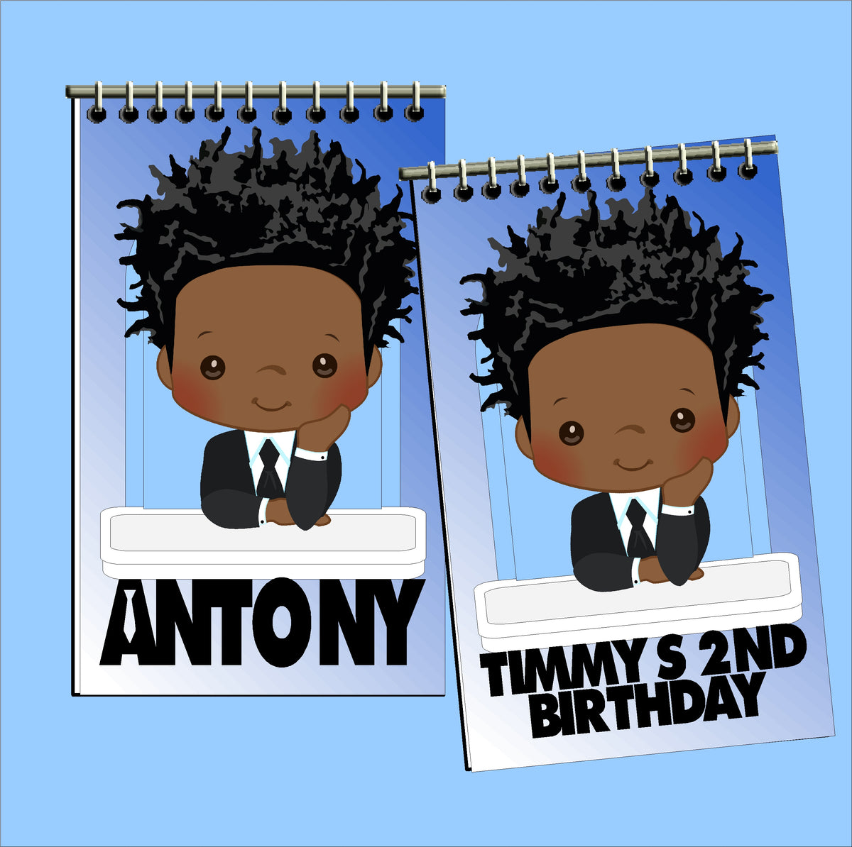 Baby Boss Personalized Notebook Party Favors