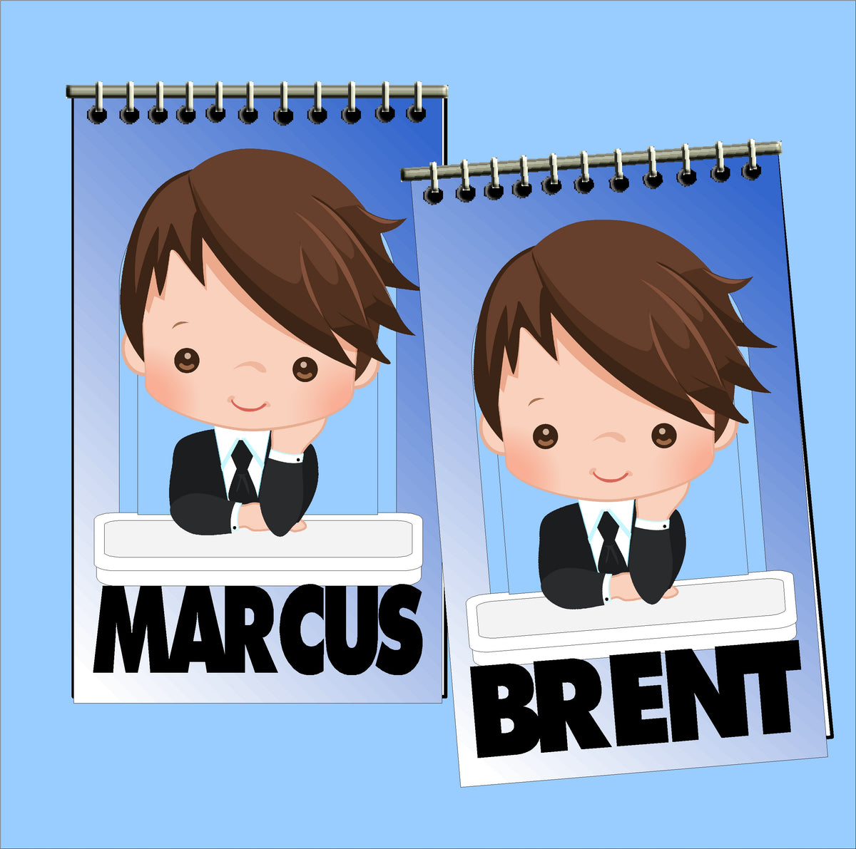 Baby Boss Personalized Notebook Party Favors