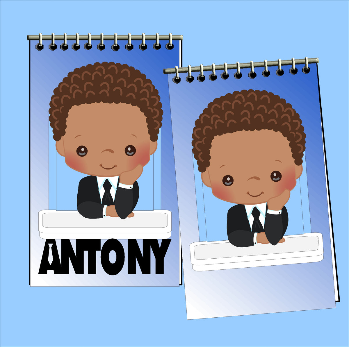 Baby Boss Personalized Notebook Party Favors