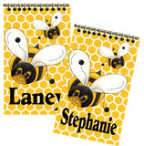 Bumble Bee Baby Shower Personalized Notebook Party Favor