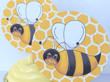 Buzzing Bee Cupcake Topper