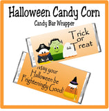 Candy Corn Halloween Party Printable Set