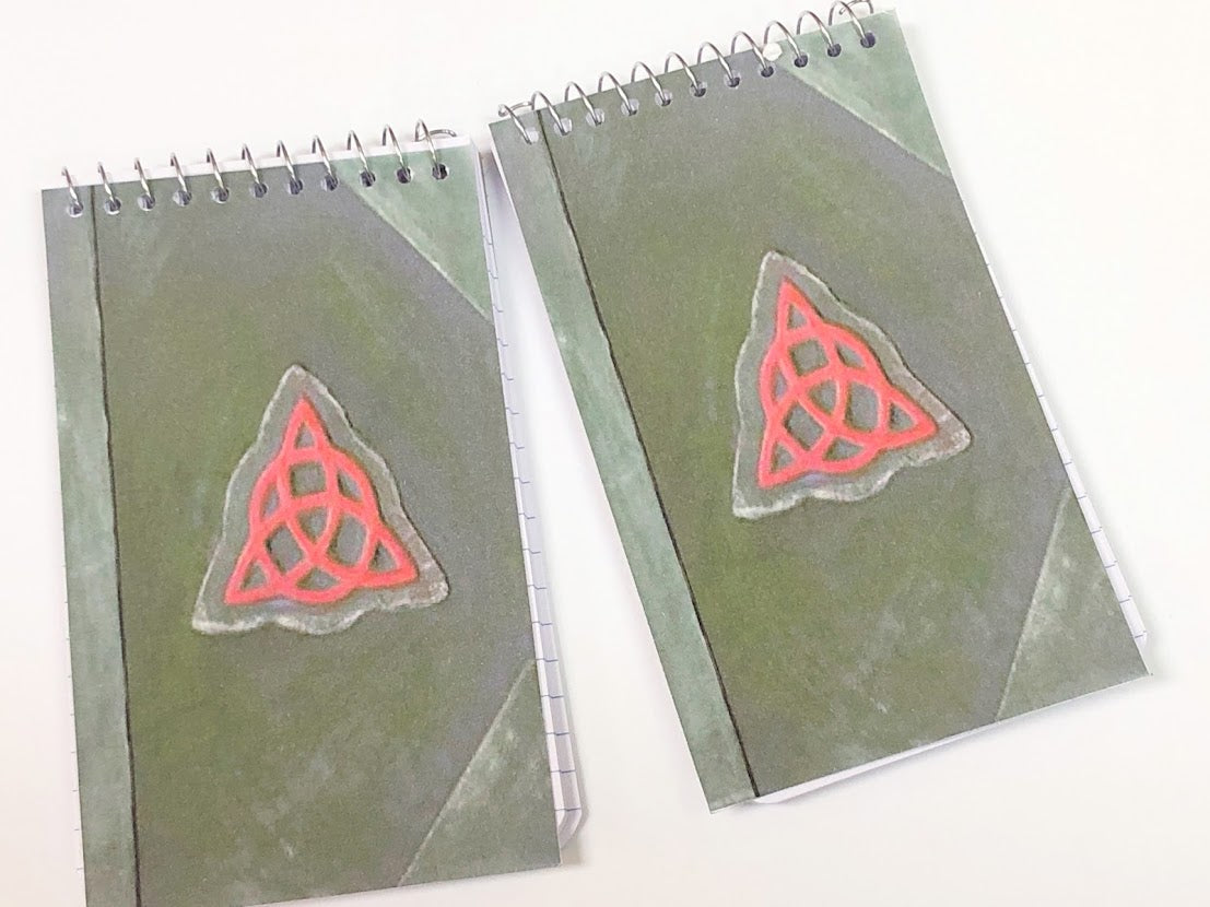 Charmed Book of Shadows Spellbook Notebook – DIY Party Mom