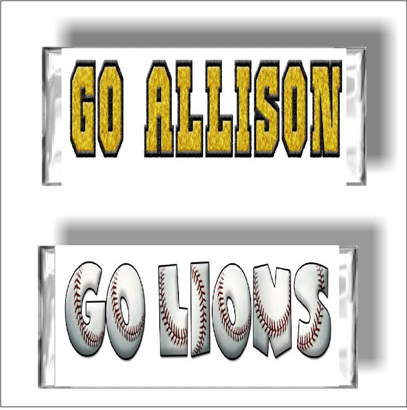 Cheerleader Personalized Candy Bar Wrapper