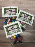 Chew Em Up Volleyball Bag Topper Printable