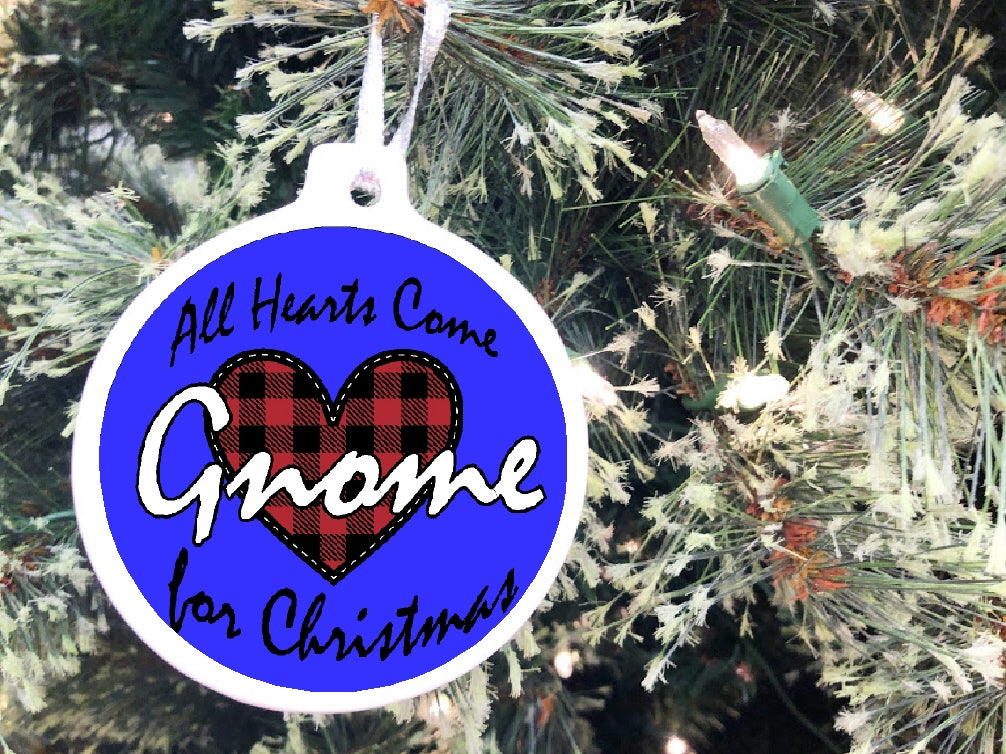 Christmas Gnome Personalizable Ornament