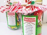 Christmas Sentiments Candy Jar Download