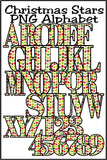 Christmas Stars Alphabet