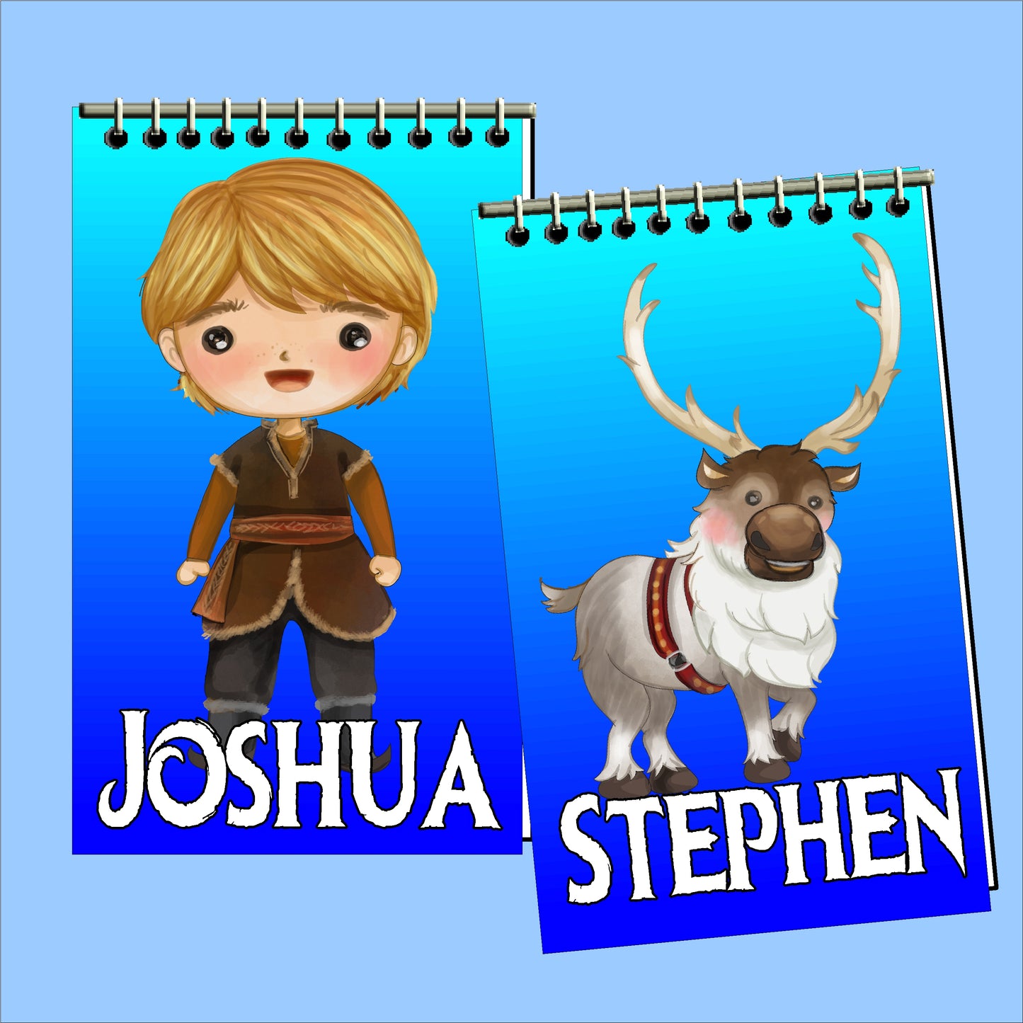 Frozen Personalized Mini Notebooks Set 1