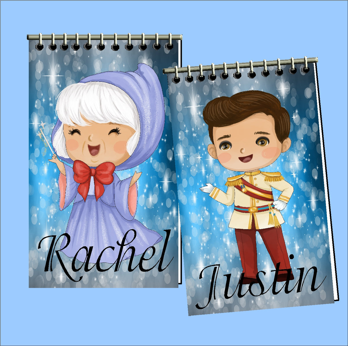 Cinderella Personalized Notebook Party Favor