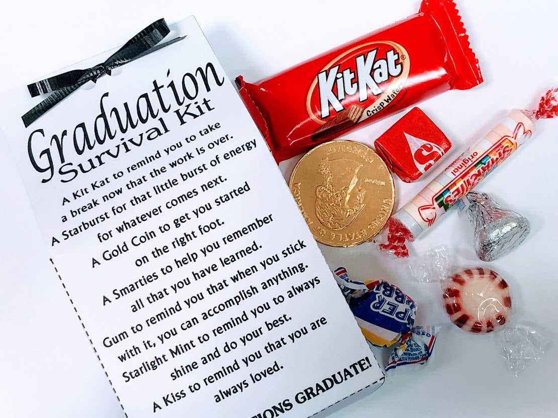 Graduants Kit Graduation Survival Kit – DIY Party Mom