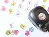 Conversation Heart Valentine Kiss Label Printable