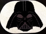 Darth Vader Place Mat Plastic Canvas Pattern