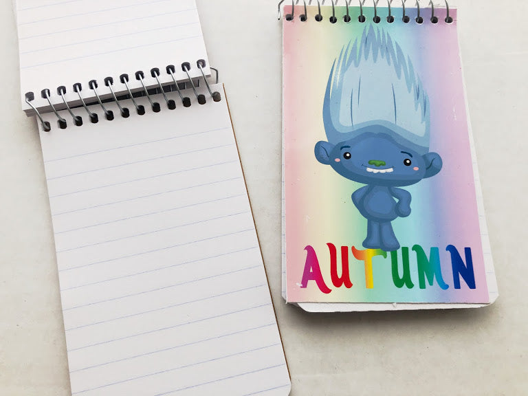 Trolls Personalized Mini Notebooks