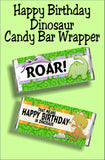 Roar!... that means happy birthday in dinosaur. What a fun birthday party favor or birthday card for the dinosaur lover this is.  It's not just a card, it's a card and a gift in one!  
