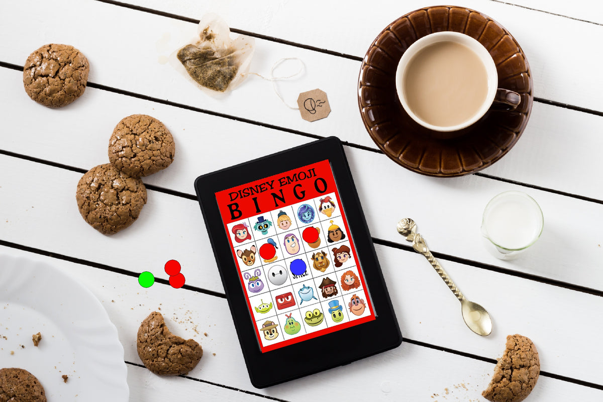 Disney Emoji Bingo Game
