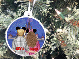 Disney Couple Personalized Christmas Ornament