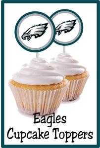 Eagles Cupcake Topper Printable