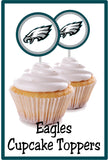 Eagles Cupcake Topper Printable